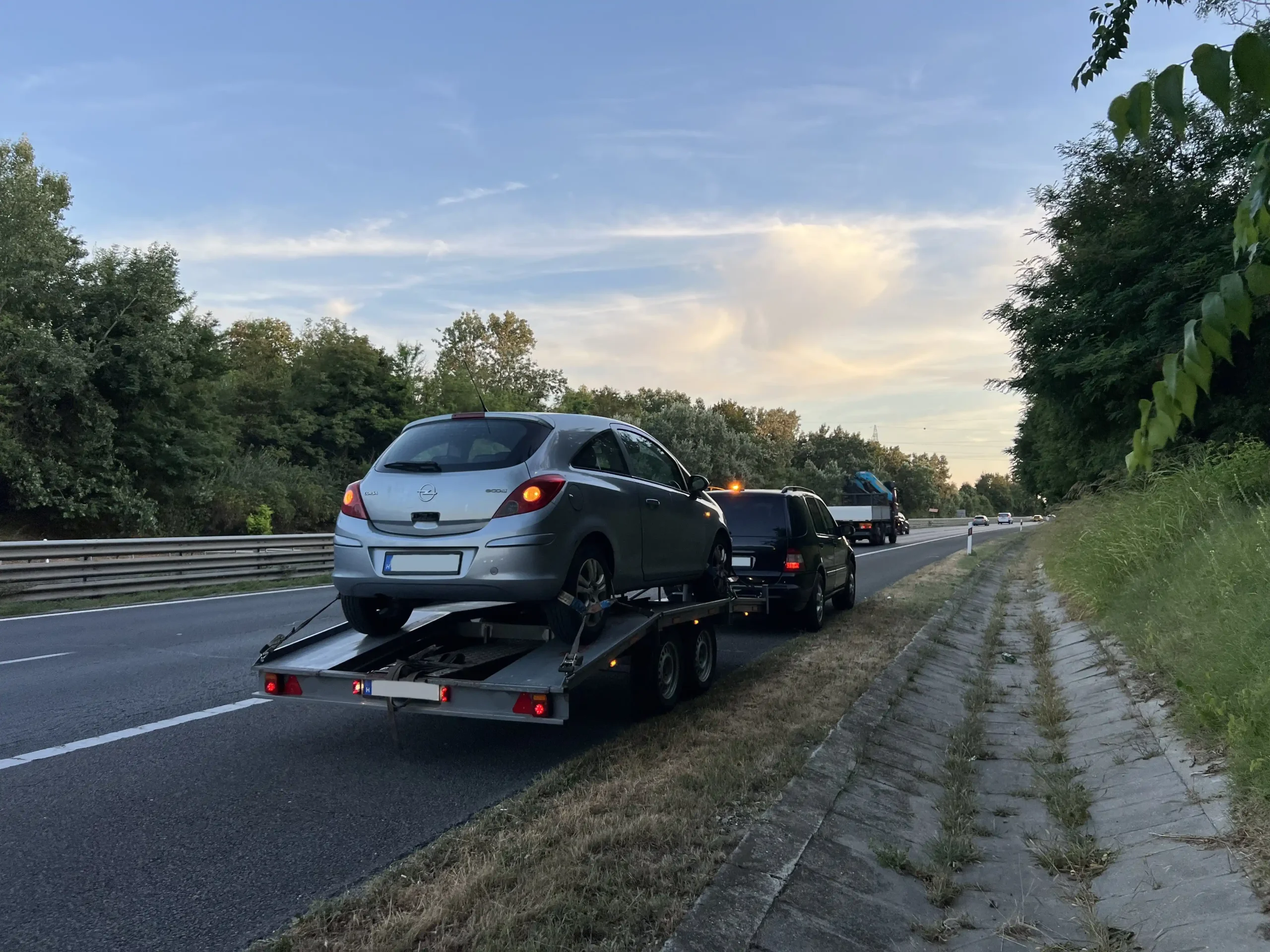 Autómentés M7 autópálya Érd Térsége