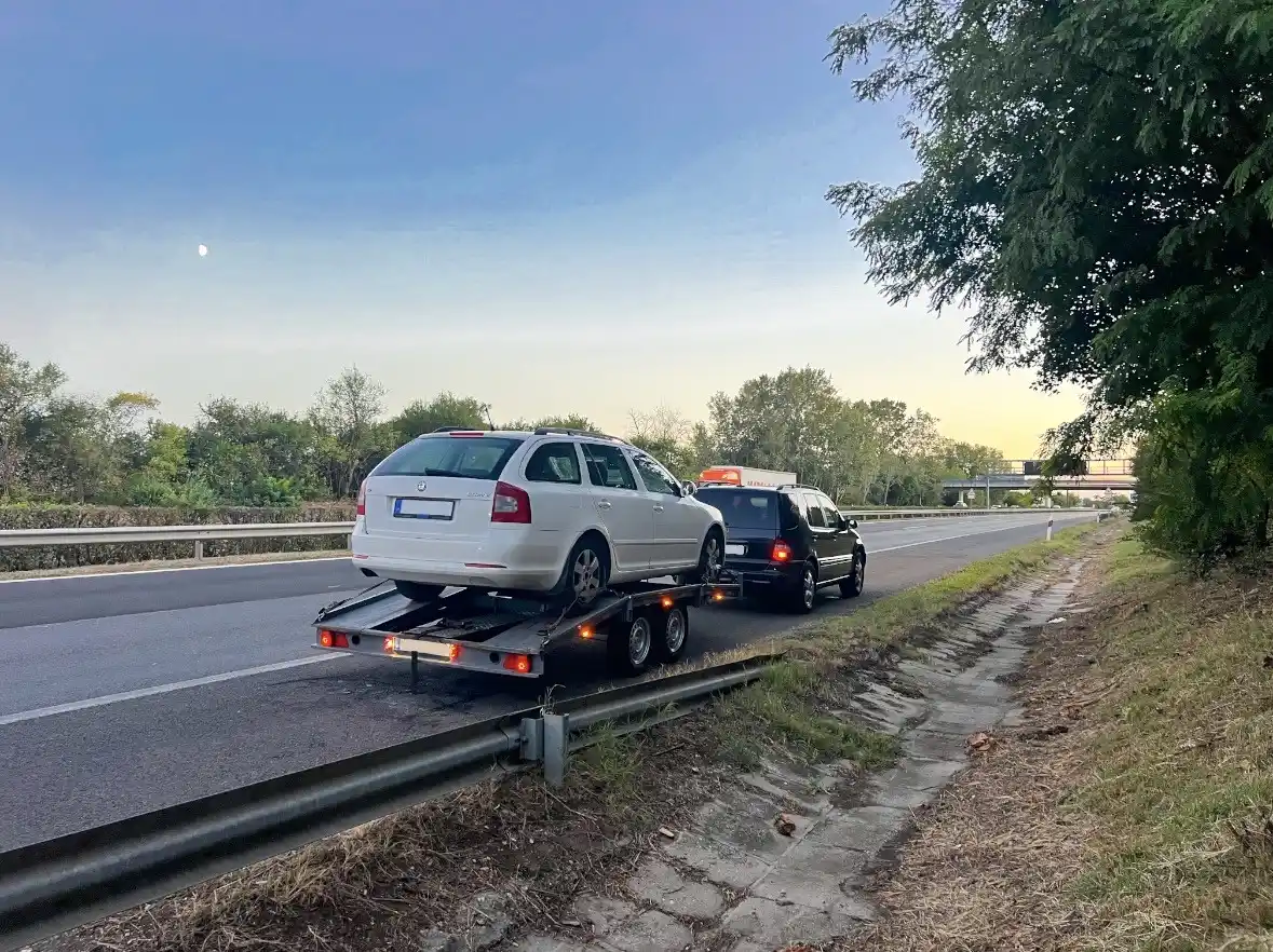 Autómentés M7 autópálya Székesfehérvár térsége autómentő